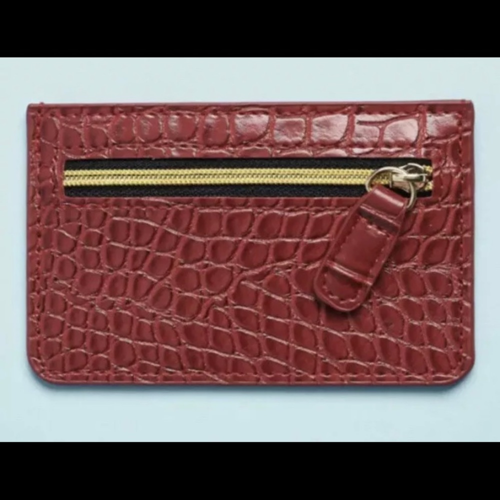 B-Low The Belt Croc Card Case